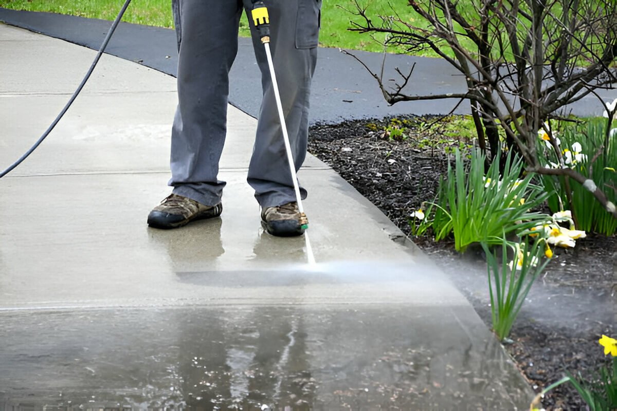What are the Benefits of Cleaning Sidewalks Regularly