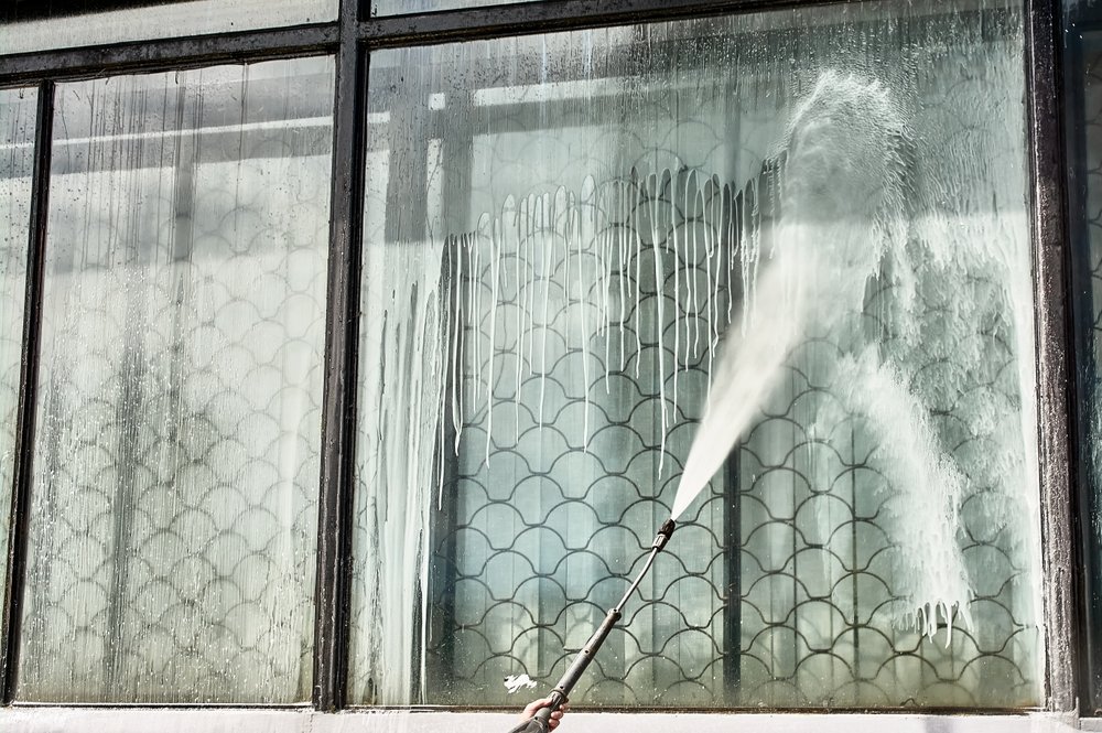 window pressure washing