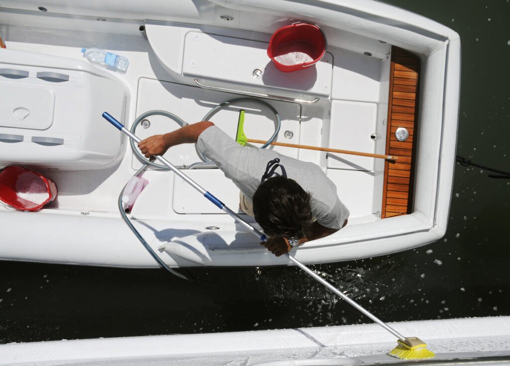 boat pressure cleaning